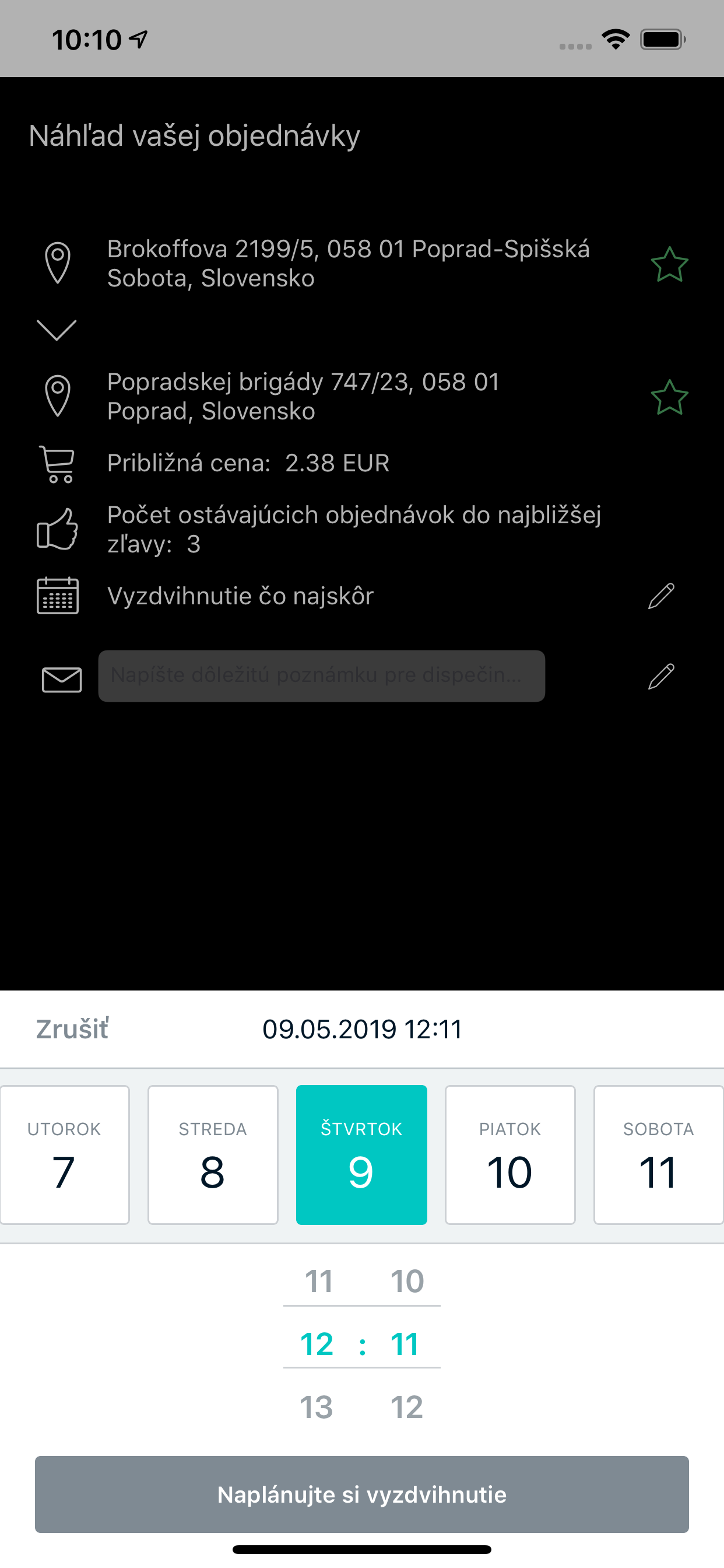Taxi Poprad screenshot 8