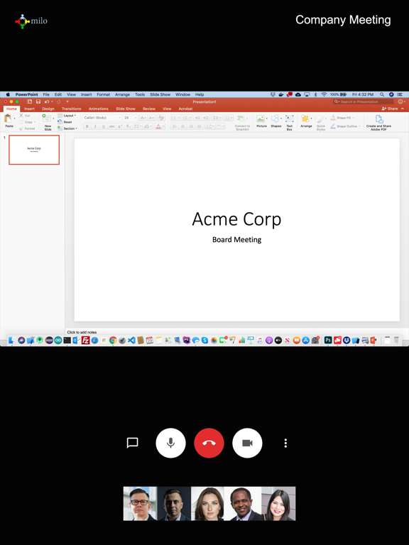 Screenshot #6 pour Milo Conference