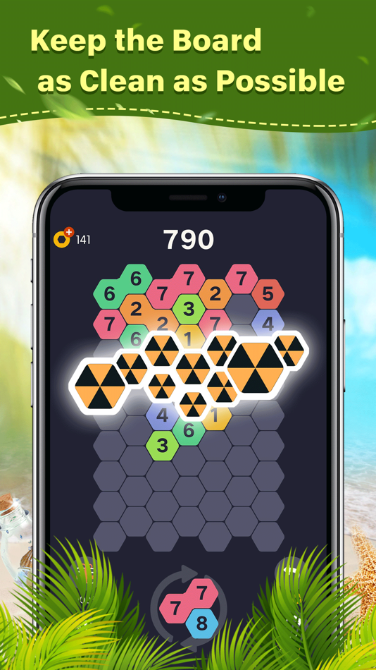 #5. Merge 9 (iOS) 由: Mudotek Mobile Games