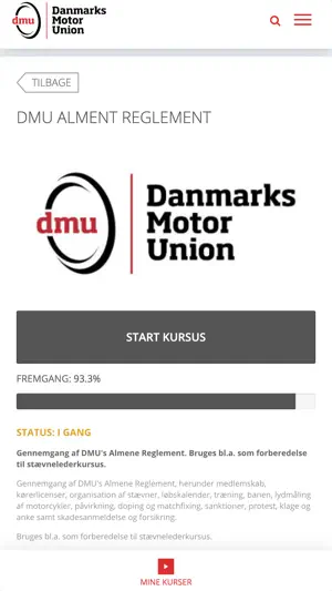 Danmarks Motor Union screenshot 3