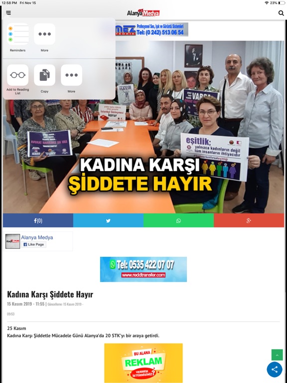 Screenshot #5 pour Alanya Medya