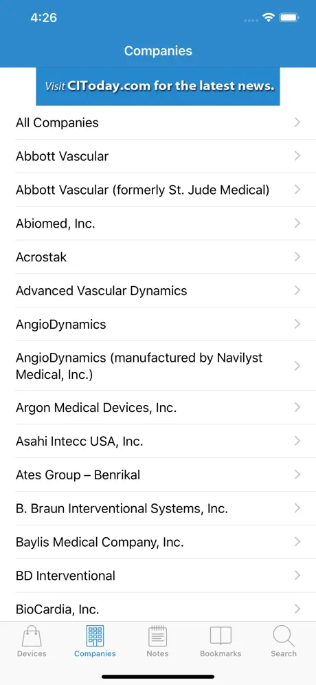 CIT US Device Guide