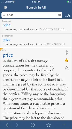 Collins Subject Dictionaries screenshot 3
