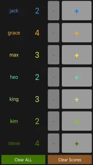 multiple scoreboard iphone screenshot 2