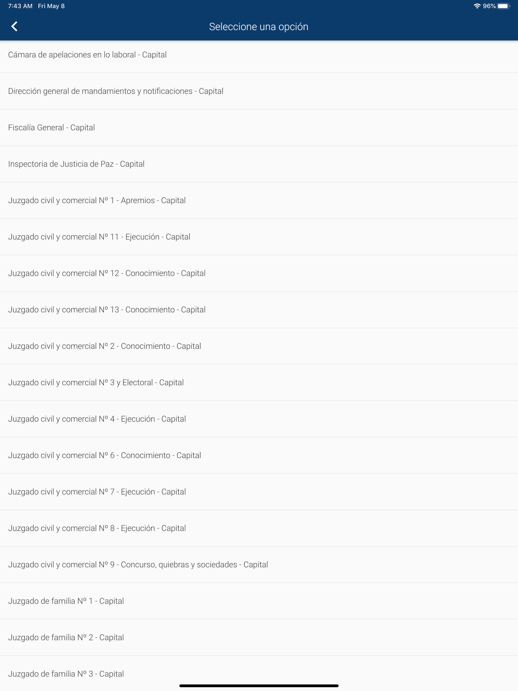 Poder Judicial de Corrientes screenshot 7
