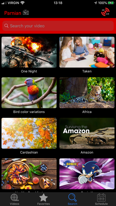 App screenshot