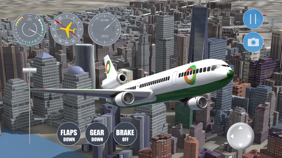 #4. New York Flight Simulator (iOS) 由: Tri One Games
