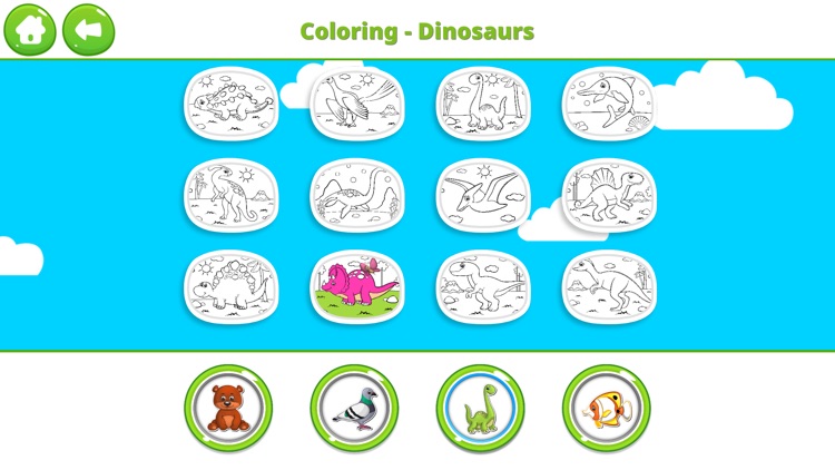 Coloring Book for Kids Animals screenshot-7
