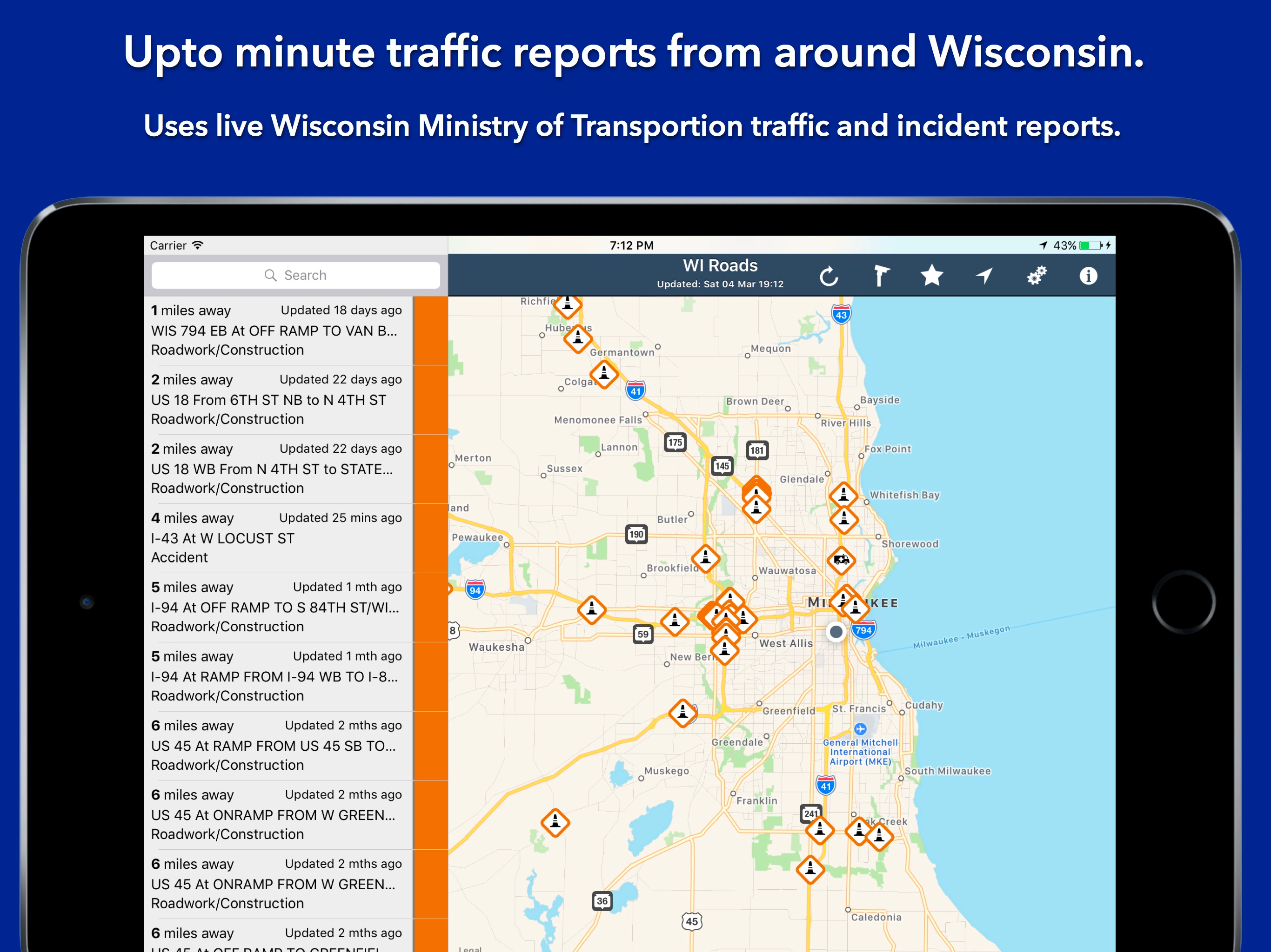 Wisconsin State Roads screenshot 7