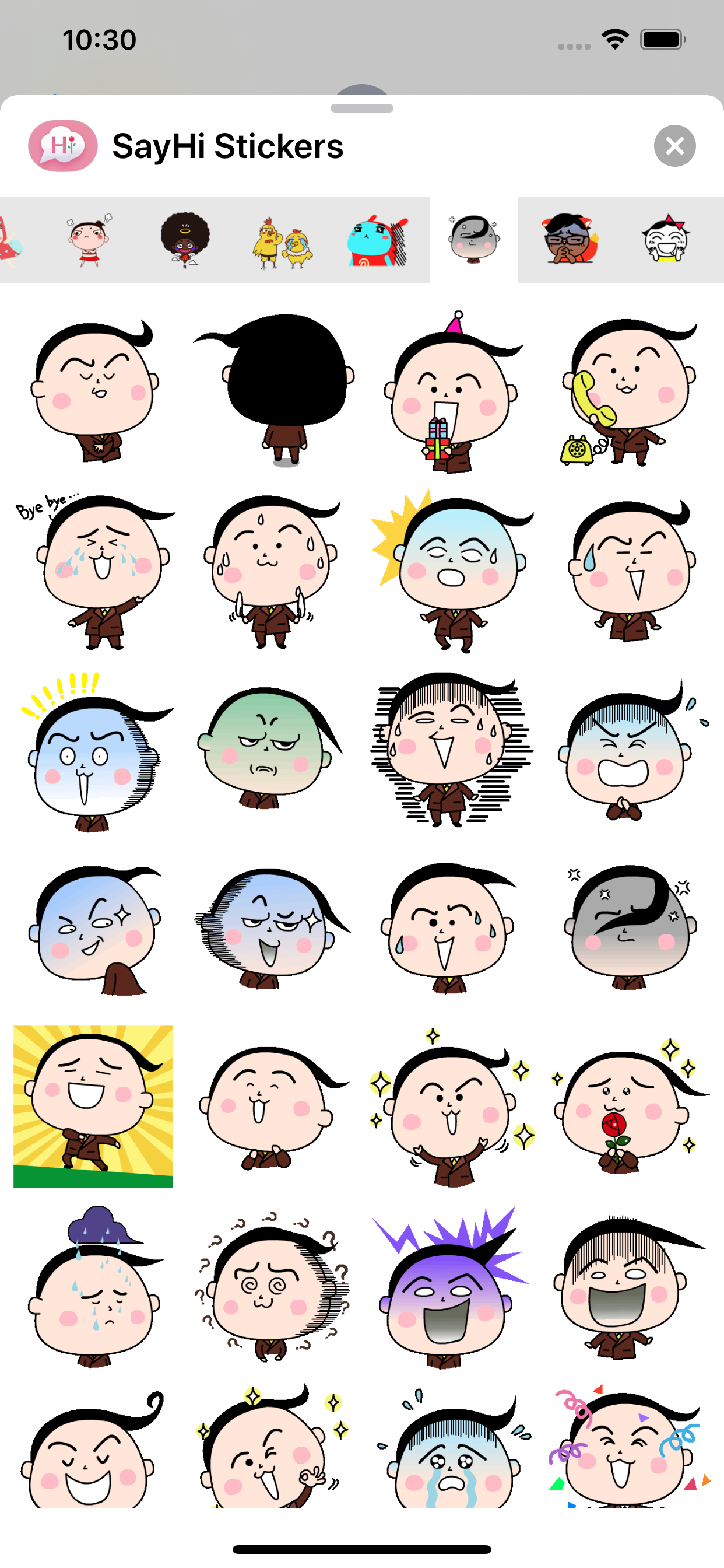 SayHi Stickers