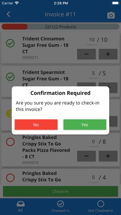 ZiiZii Delivery Check-in screenshot-3