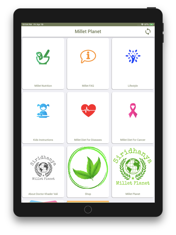 Screenshot #4 pour Dr. Khader vali's Millet Diet