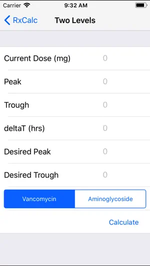 RxCalc screenshot 4
