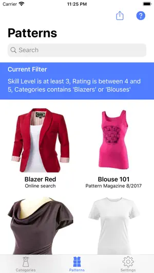 Sewing Patterns Lite screenshot 3