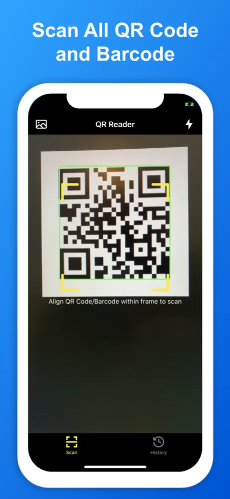 SkyBlueScan: QR Code Scanner