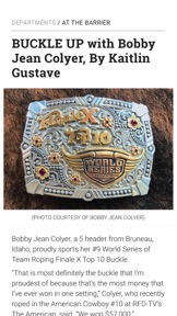 The Team Roping Journal screenshot