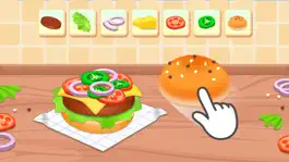 Game screenshot Cooking Burger - Kids Games mod apk