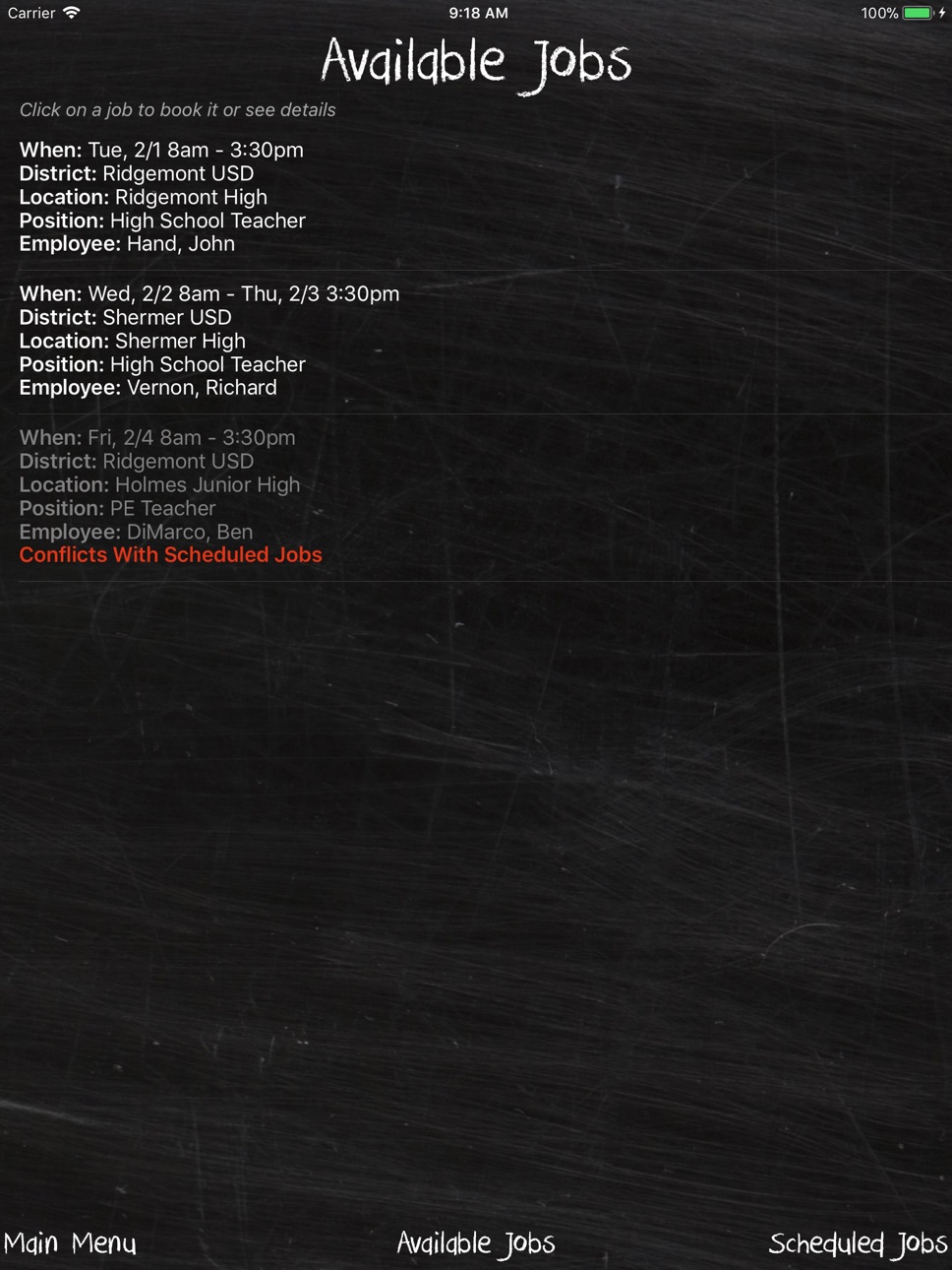 iPad screenshot
