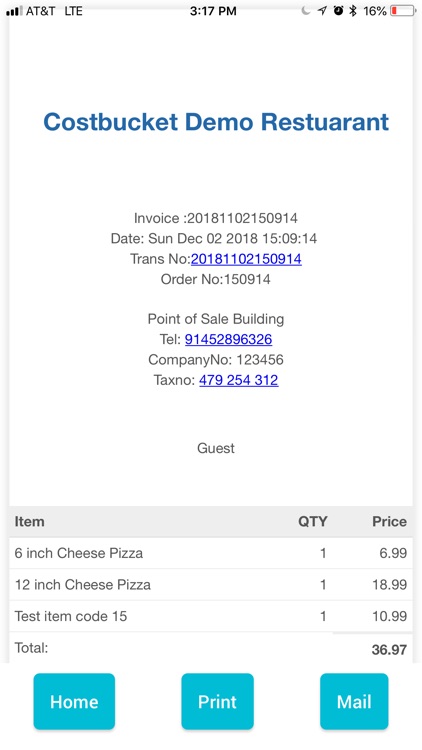Costbucket Invoice screenshot-8