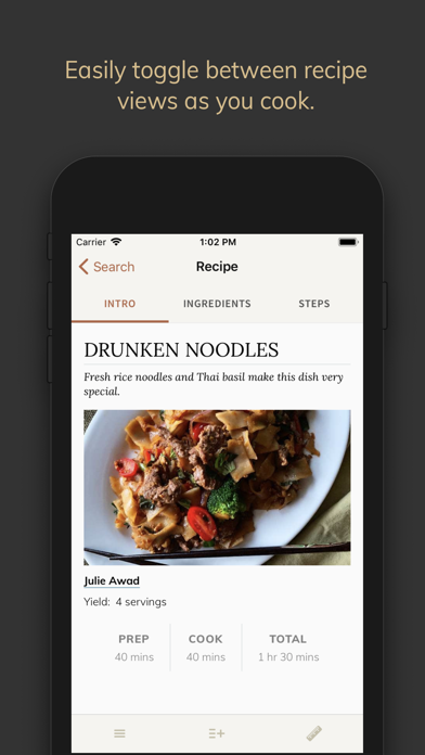 Saffron: Your Digital Cookbook Screenshot