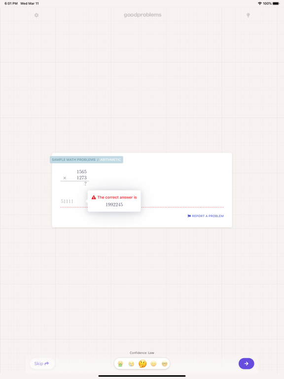 GoodProblems screenshot 3