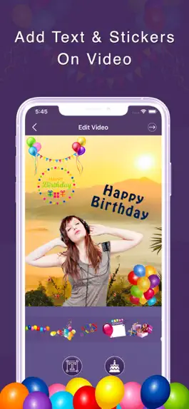 Game screenshot Birthday Song With Name Maker hack