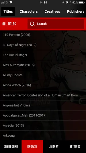Comichaus screenshot 2