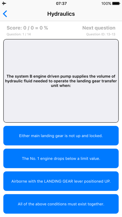 Screenshot #2 pour B737NG Quiz