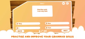 English Grammar Verb Quiz Game screenshot #3 for iPhone