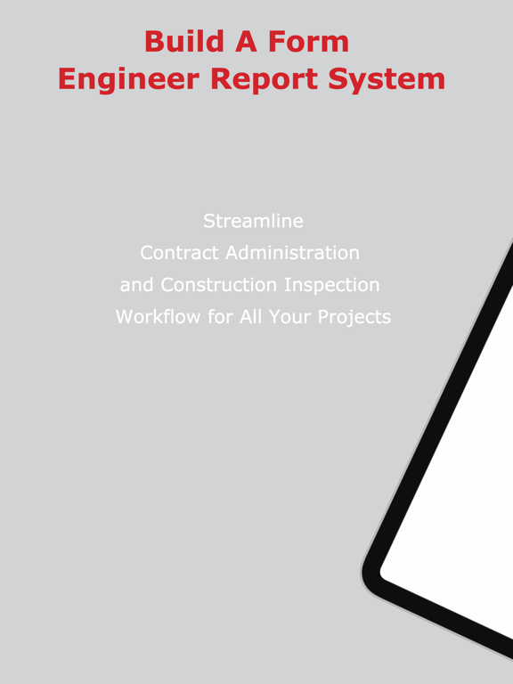 Build A Form iPad screenshot 1 - Business app