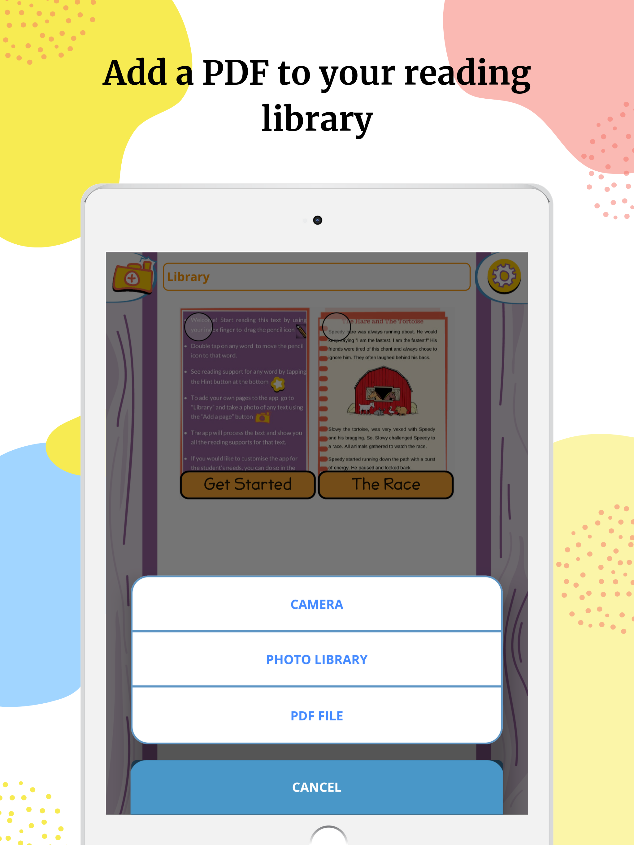 Dyslexia Reader by MDA screenshot 16