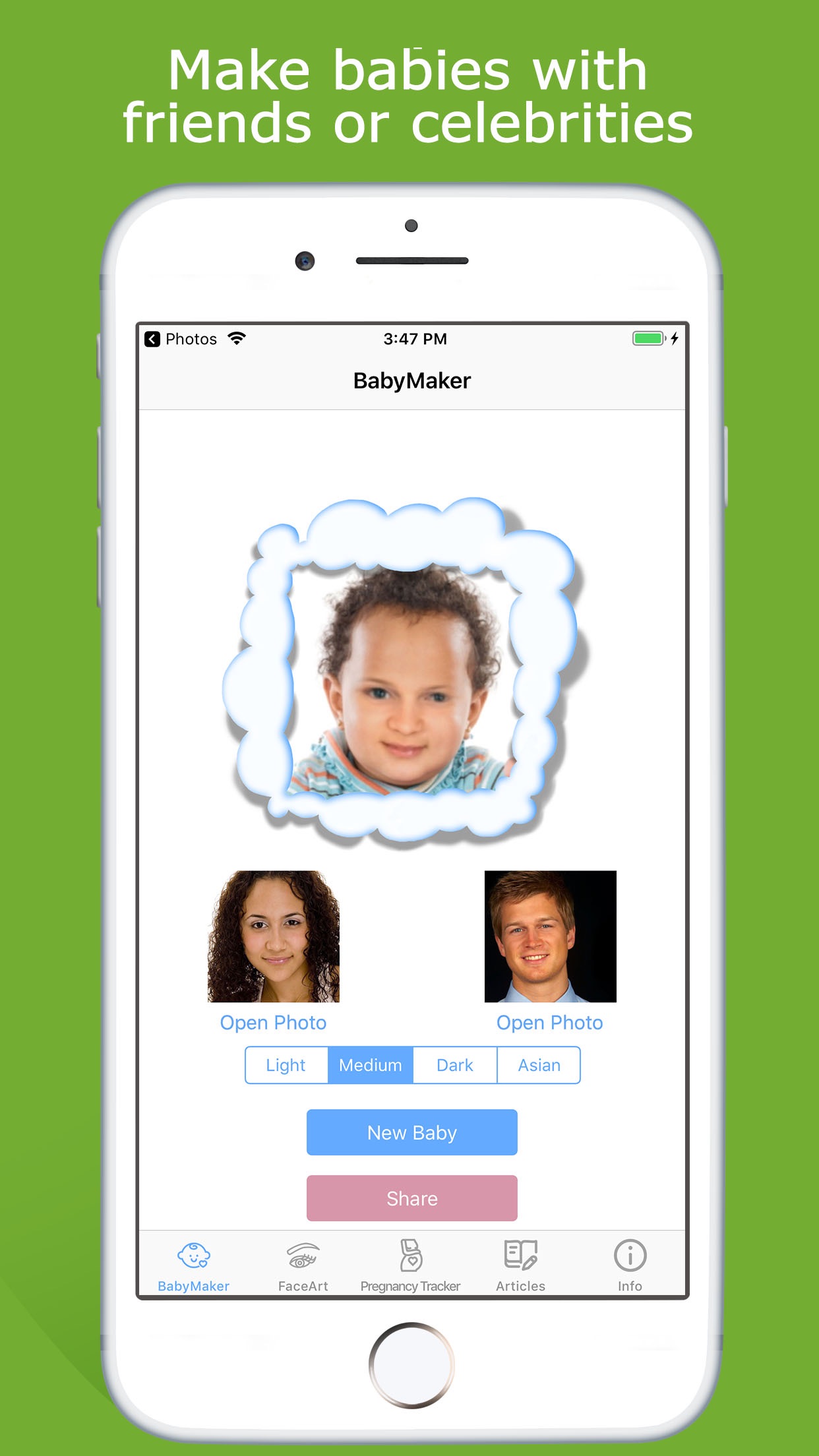 Screenshot 2 of Baby Maker & Face Generator