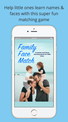 Family face match game screenshot 1
