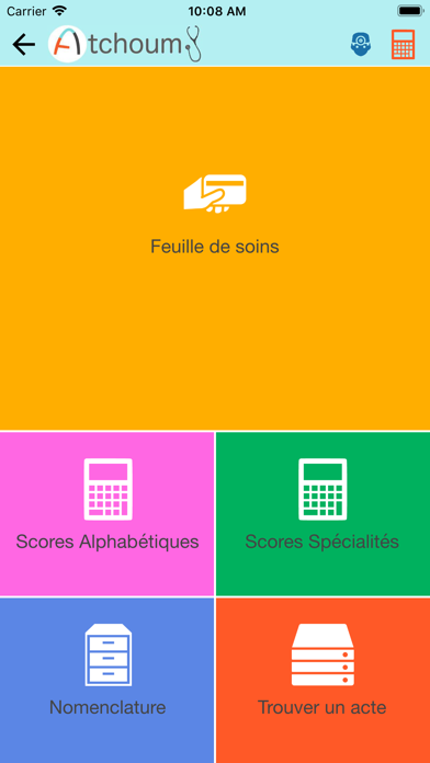 App screenshot