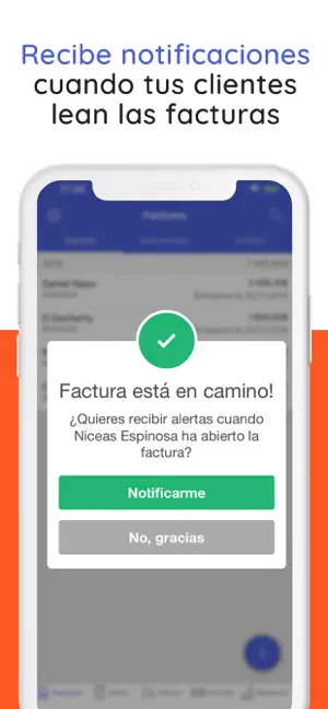 Captura de Pantalla 8 Factura Simple iphone