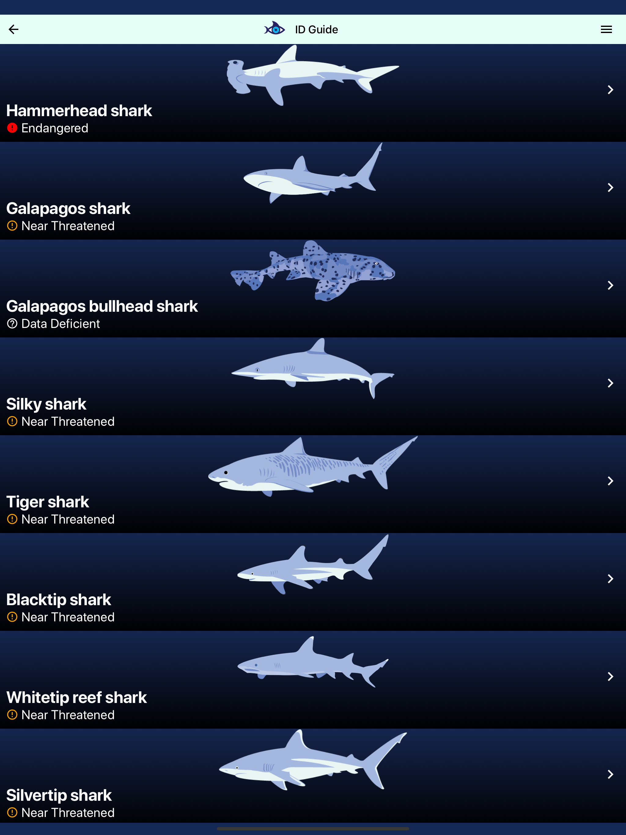 Shark Count Galapagos