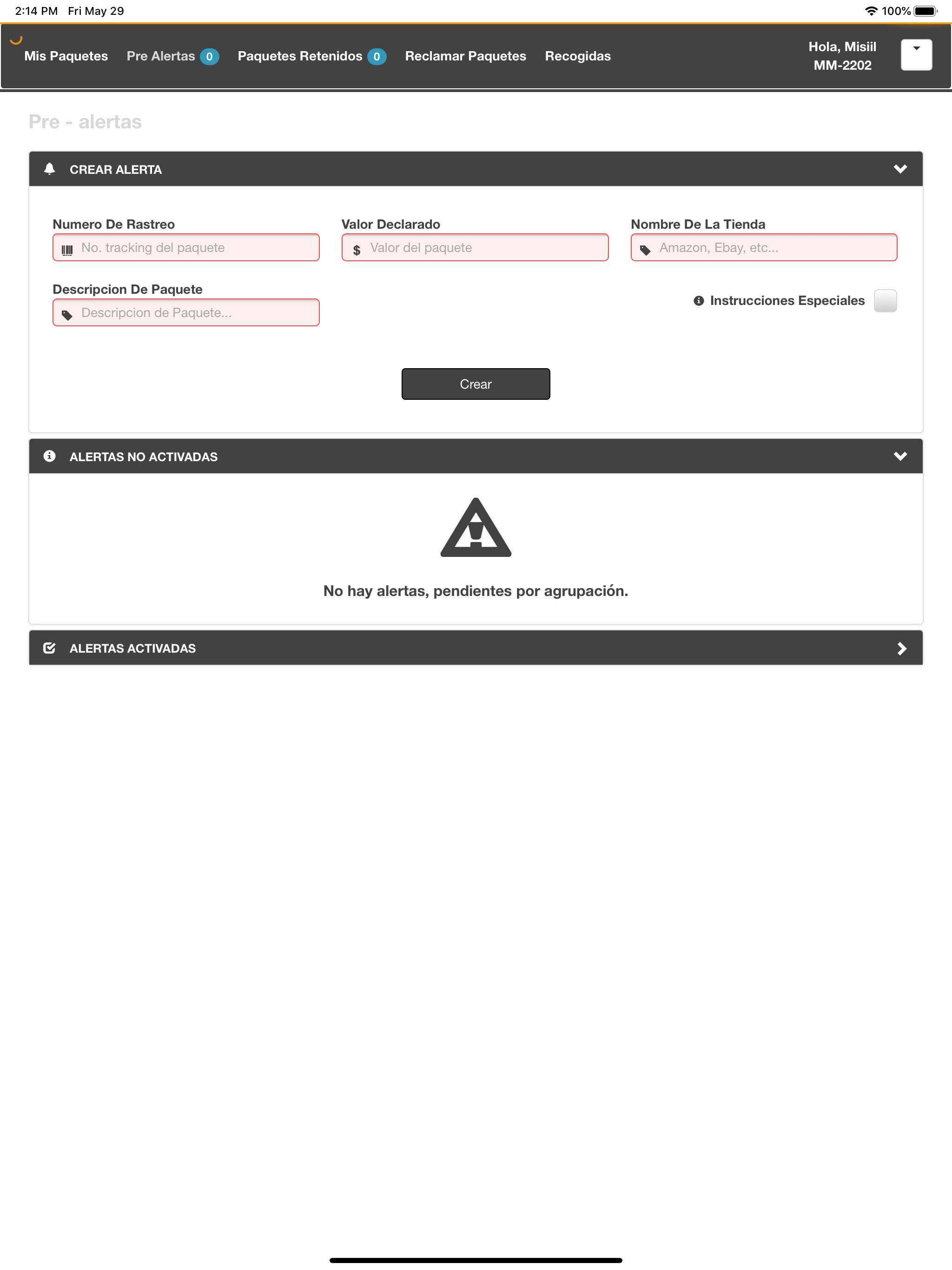 Casillero Multicargo screenshot 9