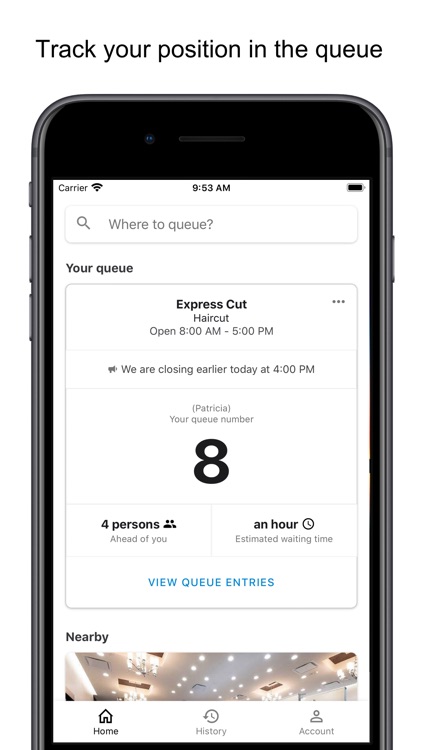 Qline - Queue From Home