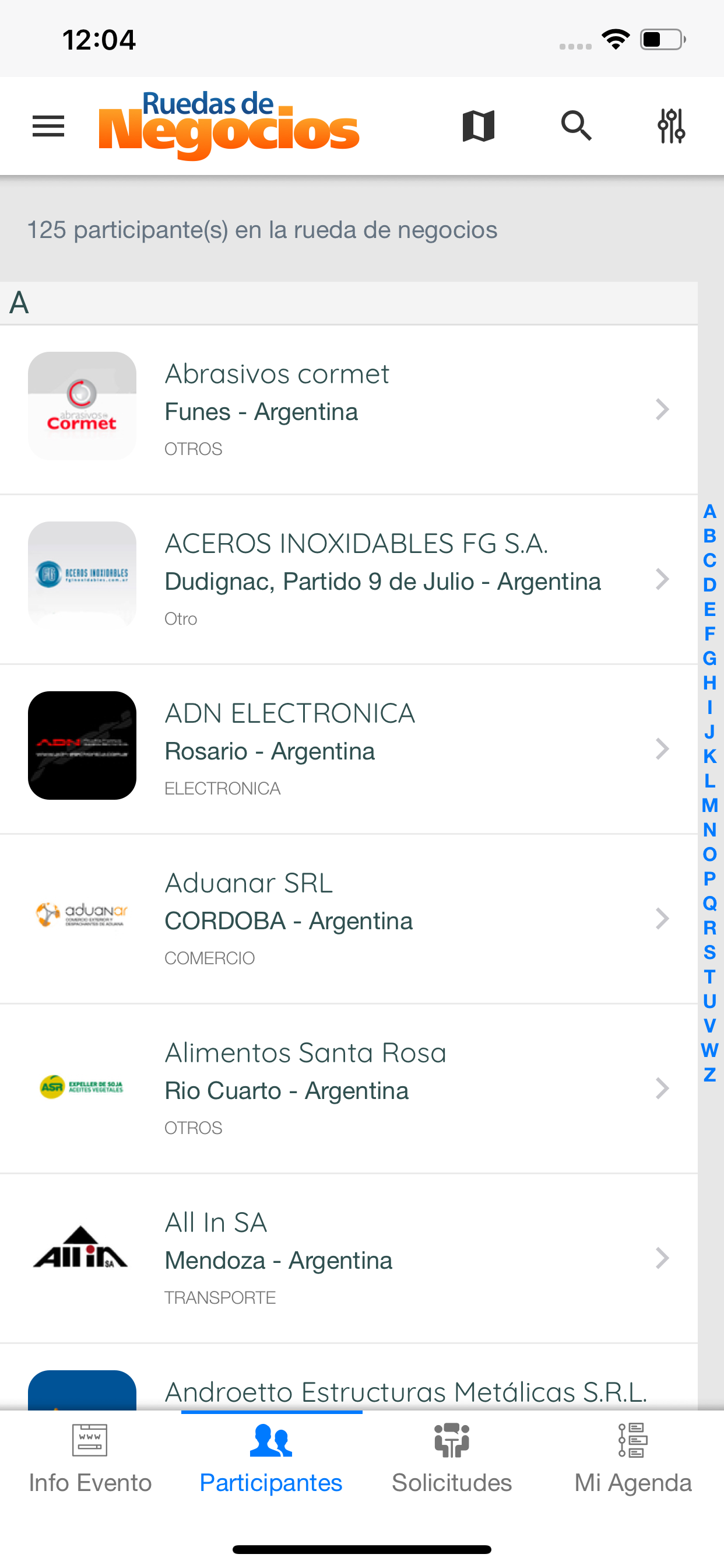 Ruedas De Negocios screenshot 4