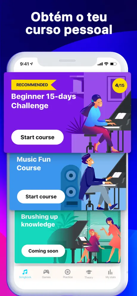 Hello Piano - Aulas e Jogos