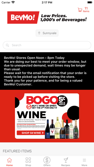 Screenshot #1 pour BevMo!