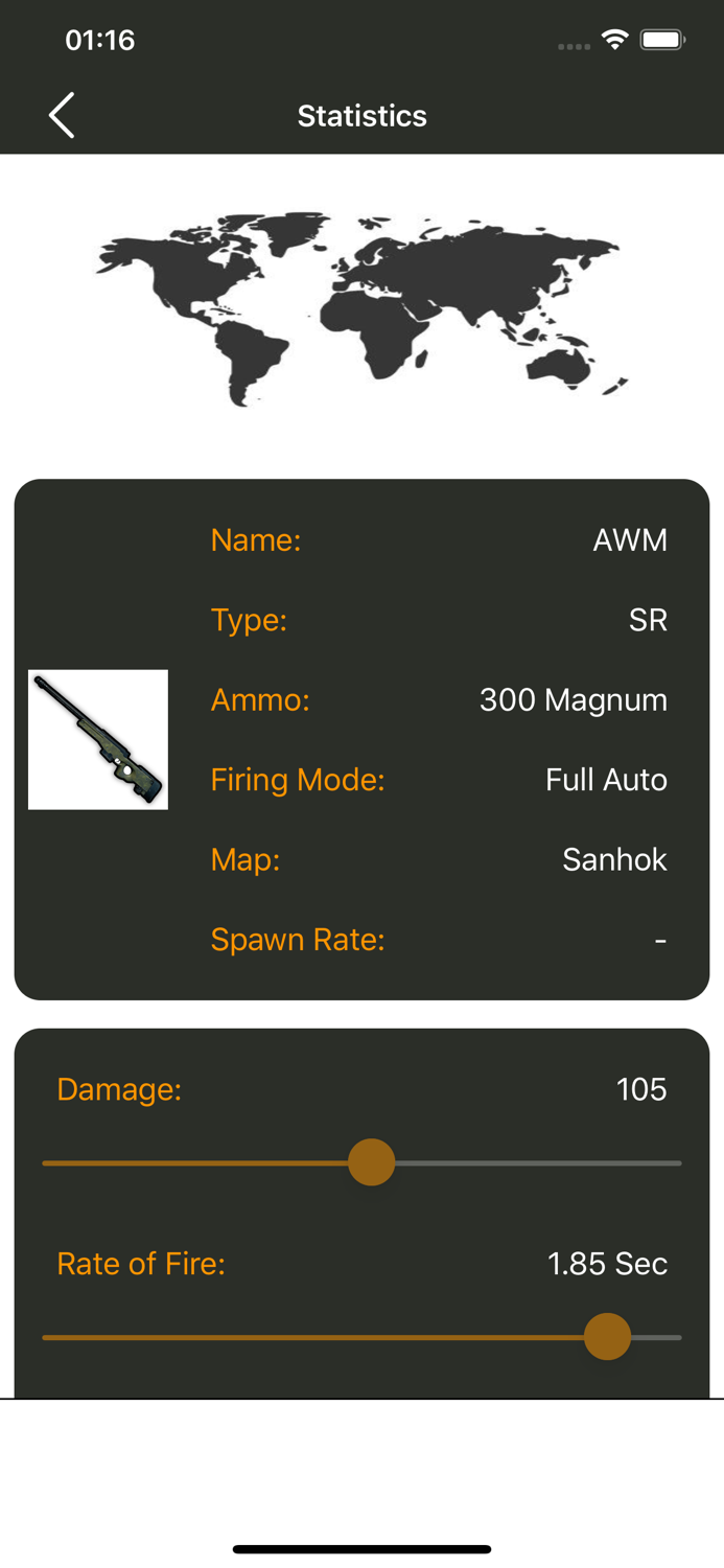 Maps and Weapon Guide for PUBG