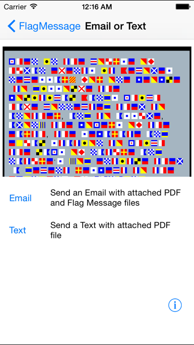 Screenshot #3 pour Signal Flags Communicator