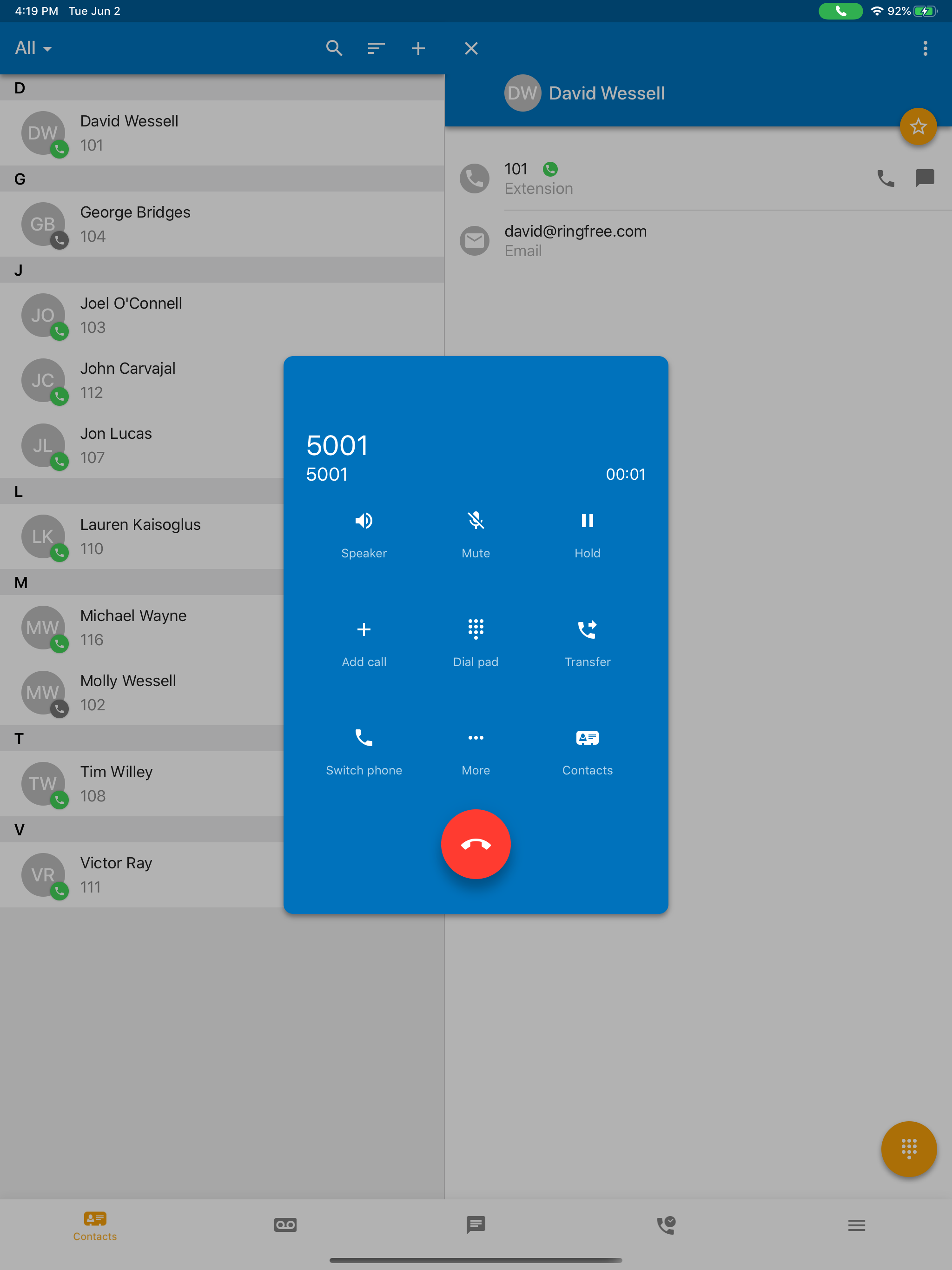 Ringfree Mobile screenshot 8