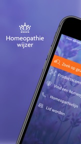 Homeopathiewijzer app screenshot
