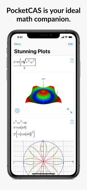 ‎Mathematics with PocketCAS Pro Screenshot