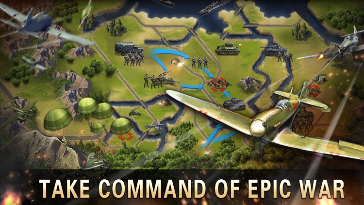 WW2: War Strategy Games 1942
