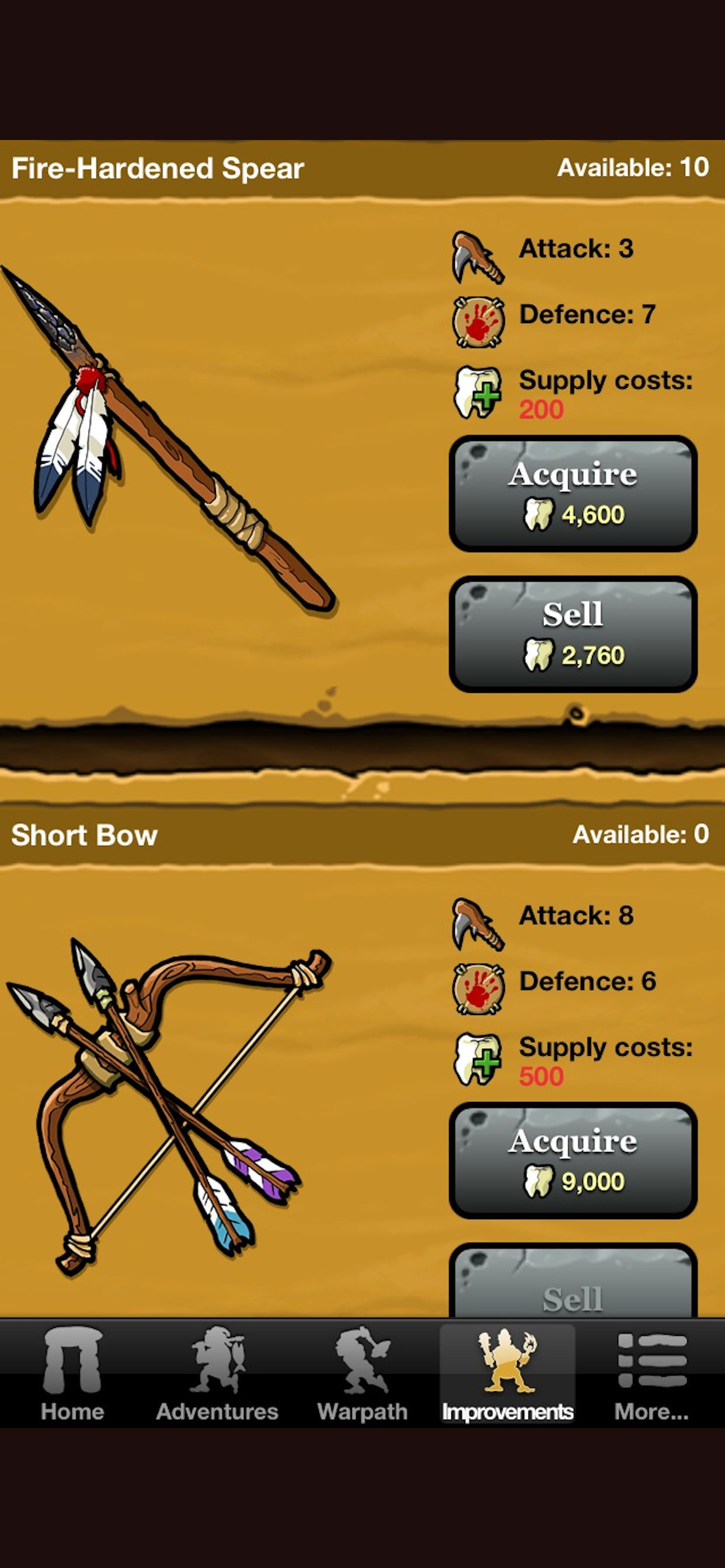 Prehistoric Game Mobile screenshot 4