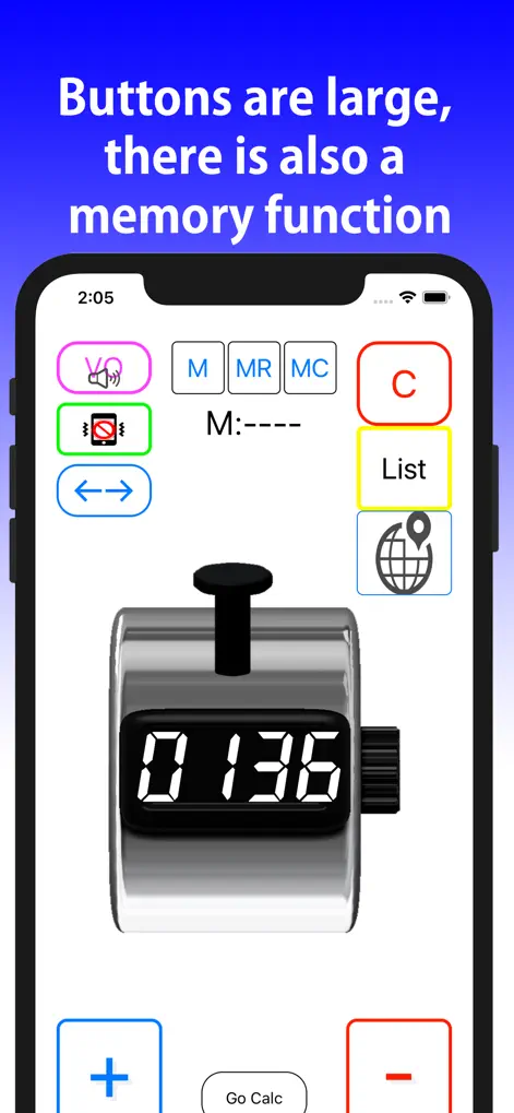 EX Tally counter- calculation- - Productivity App | MWM