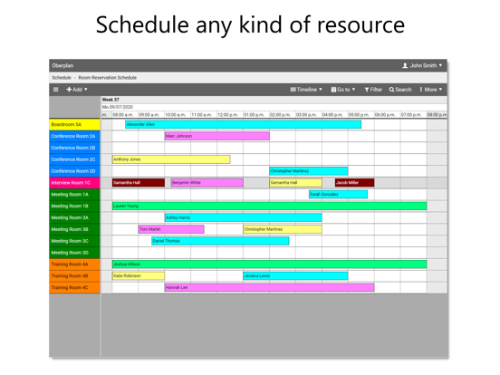 Screenshot #6 pour Oberplan - Resource Planner